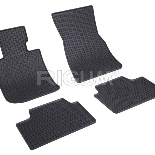 Rubbermatten passend voor Nissan Juke II 2019- (T-Design 4-delig montageclips) voor o.a
